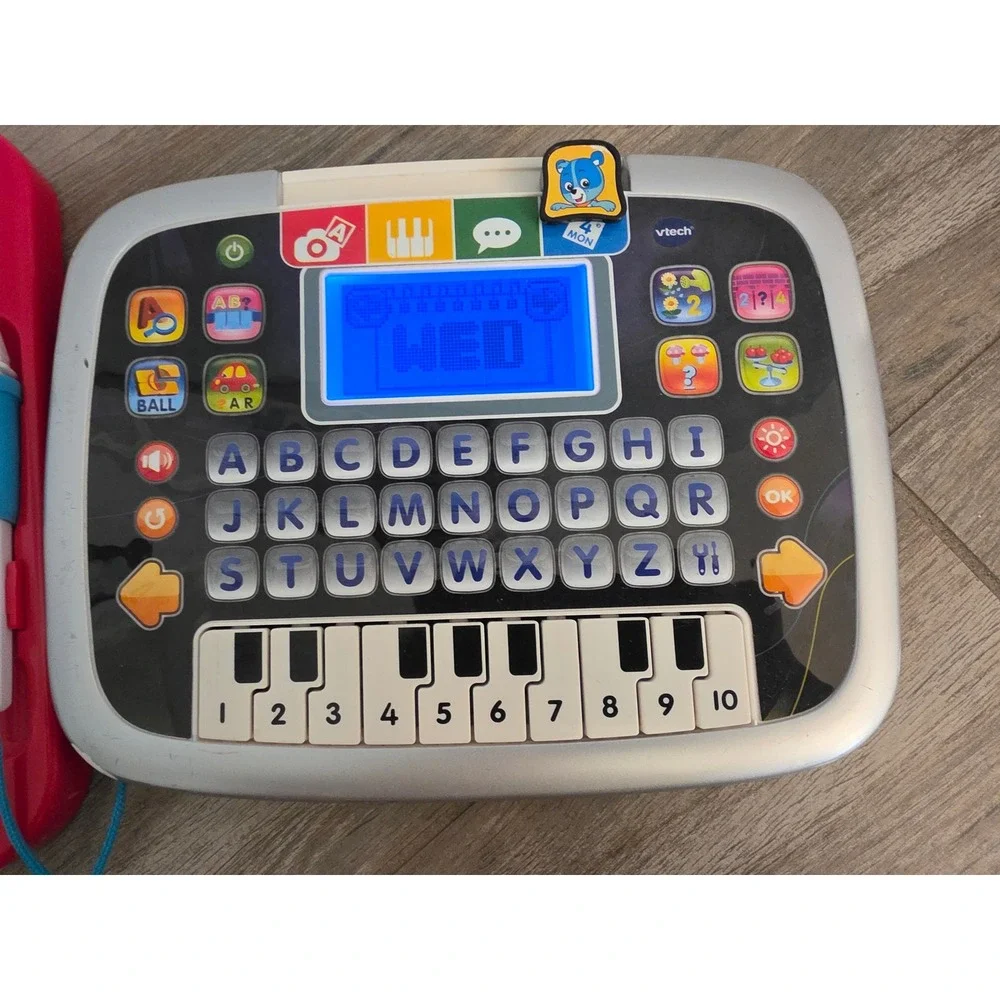 Fisher Price AlphaWriter & VTech Little Apps Tablet Kids Learning Toy Bundle Set